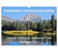 Faszination Vulkanlandschaften - Lassen Volcanic National Park (Wandkalender 2027 DIN A3 quer), CALVENDO Monatskalender: Eine spektakuläre Region ... heißen Quellen, Lavafeldern und alpiner Natur