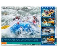 Faszination Wildwasser - Rafting (Wandkalender 2026 DIN A4 quer), CALVENDO Monatskalender: Erlebe den ultimativen Adrenalinkick und die Schönheit unberührter Natur