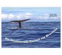 Faszinierende Tierwelt von Mauritius - Magische Momente der Natur (Tischkalender 2026 DIN A5 quer), CALVENDO Monatskalender: Exotische Tierwelt von Mauritius 2026