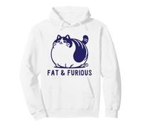 Fat and Furious Cat Sweat à Capuche