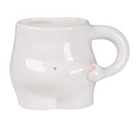 Fat Belly Tasse à café - Design amusant à pincer - Fait à la main - Tasse kawaii mignonne avec capacité de 320 ml | Vaisselle à thé parfaite pour la fête des mères, la fête des pères, un anniversaire