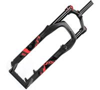 Fat Bicycle Fork Fourche à Suspension, Fourche De Vélo 135mm Cyclisme Air Shock Absorber Suspension Fourche Snow MTB Moutain 20/26.5 inch, A, 26INCH