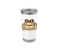 Fat Big Toad Frog Amphibian Design Gobelet isotherme en acier inoxydable double paroi
