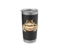 Fat Big Toad Frog Amphibian Design Gobelet isotherme en acier inoxydable double paroi