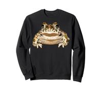 Fat Big Toad Frog Amphibian Design Sweatshirt
