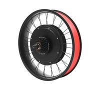 Fat-Bike Fat-Bike Kit de conversion de vélo électrique 20" 48 V 1000 W Roue arrière Kit de moteur sans balais avec écran LCD et bouton rotatif au pouce, kit de conversion de vélo électrique