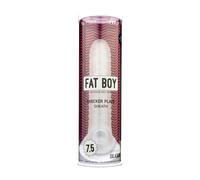 Fat Boy Checker Box - gaine pénis (19cm) - blanc