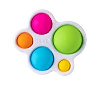 Fat Brain Toys – Jouet d'éveil Dimpl – Pop à pousser, éducatif & sensoriel, dès 10 mois
