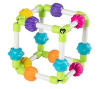 Fat Brain Quubi, Jouet Educatif et de Développement Précoce pour Bébé, Convient aux Garçons et aux Filles Agés de 3 Mois ou Plus, Vert, Bleu, Orange, Violet, Blanc
