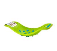 Fat Brain Teeter Popper Green, Wobble Balance Board, Balance Board with Popping Sounds, Kids Preschool Toy, Popping Board, Gross Motor Skills Development, Balance Board for Kids aged 3 years +