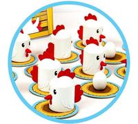 Fat Brain Toy Co. Peek-A-Doodle Doo, Jeu de société, Mémoire, 3 ans, Jeu familial