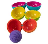 Fat Brain Toys Boules Gigognes Texturées Oombee Ball