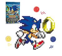 Fat Brain Toys Coffret créatif Jixelz Remix Sonic - Shadow - 700+ Pieces - Loisirs créatifs pour enfants dès 8 ans