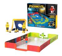 Fat Brain Toys Foosbots Stadium Battle - Mini Stade de Football pour 2 Joueurs - Jeu de tirs pour Enfants dès 6 Ans - Cadeau Amusant sur Le Foot et Baby-Foot - Parfait pour Fans de Foot et familles