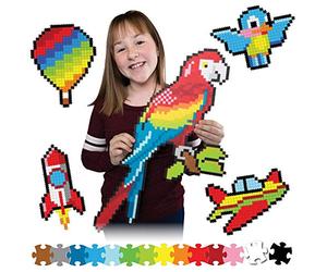 Fat Brain Toys Jixelz FA200-2 Puzzle Multicolore 25 x 17 x 5 cm 150 g