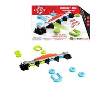 Fat Brain Toys Magshuto Mag Battle Rail, Jeu d'adresse avec lanceurs, Duel Rapide et interactif, Jouet éducatif pour Coordination œil-Main, Enfants et Famille, Undefined