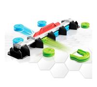 Fat Brain Toys Magshuto Mag Battle Rail, Jeu d'adresse avec lanceurs, Duel Rapide et interactif, Jouet éducatif pour Coordination œil-Main, Enfants et Famille