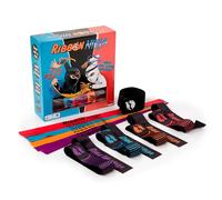 Fat Brain Toys Ribbon Ninja Jeu actif pour 4 joueurs de 8 à 12 ans comprenant 8 bracelets, 12 rubans, 4 bandeaux