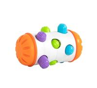 Fat Brain Toys Rolio - Jouet Sensoriel Ventre et Hochet Bébé 6 Mois +