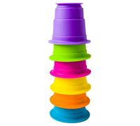 Fat Brain Toys – Formes à empiler – Kupz – Jouet éducatif pour enfants – Multicolore TU