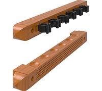 Fat Cat Holds 6 Cues Support Mural pour Queue de Billard en Bois Dur Mixte, chêne