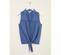 Fat Face Chemise FatFace Sam Bleu Denim 52