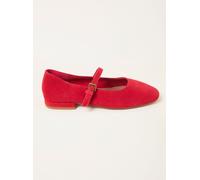 Fat Face Daim FatFace Mary Jane Flat Rouge cerise EU 40 (UK 6.5)