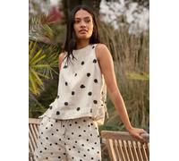 fatface FatFace 100% Linen Blouse crème 34 R