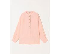 Fat Face FatFace 100% Linen Popover Shirt orange FR 40 Regular (EU 38 R)