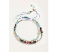 Fat Face FatFace 2pk Adjustable Bracelet bleu Un an