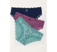 fatface FatFace 3 Pack of Lace Shorts violet FR 44 (EU 42)