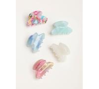 Fat Face FatFace 5 Pack Mini Clips Rose Un an