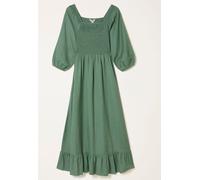 Fat Face FatFace Adele Green Midi Dress Green EU 44 Regular (UK 16 R)