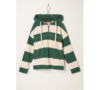 Fat Face FatFace Airlie Green 1988 Stripe Hoodie