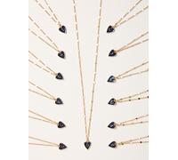 fatface FatFace Alphabet Heart Necklace bleu L (FR 46-48)