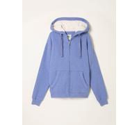 Fat Face FatFace Amy Pale Blue Borg Lined Zip Through Hoodie