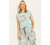 fatface FatFace Autumn Graphic Pyjama Top vert FR 48 (EU 46)