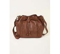 Fat Face FatFace Awna Brown Woven Bucket Bag