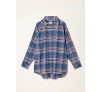 Fat Face FatFace Bessie Blue Long Sleeve Check Shirt Blue 24