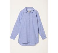 Fat Face FatFace Bessie Blue Stripe Shirt Blue EU 48 Regular (UK 20 R)