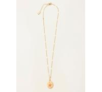 Fat Face FatFace Birth Flower Necklace doré Un an