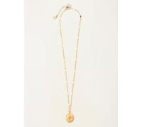 Fat Face FatFace Birth Flower Necklace doré Un an