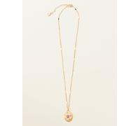 Fat Face FatFace Birth Flower Necklace doré Un an