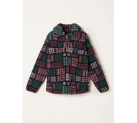 Fat Face FatFace Blanket Print Borg Fleece bleu XXL (FR 50-52)