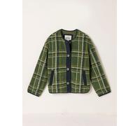 fatface FatFace Borg Fleece Jacket vert FR 40 Petite (EU 38 P)