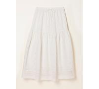 Fat Face FatFace Broderie Midi Skirt pâle FR 38 Regular (EU 36)