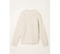 Fat Face FatFace Cable Knitted Crew Neck Jumper crème FR 48 (EU 46)