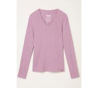 Fat Face FatFace Callie Lilac Purple V Neck Top