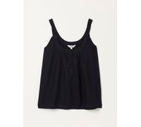 Fat Face FatFace Cami Top Noir 36 R