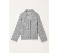 fatface FatFace Collared Knitted Cardigan Gris FR 36 (EU 34)